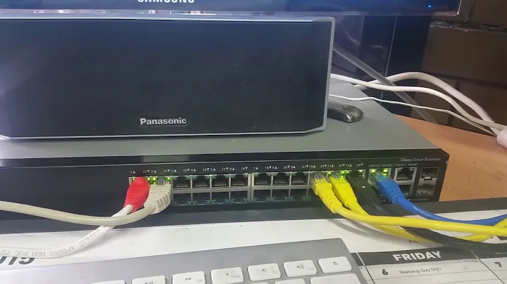 Profile - Cisco SG300-28 Managed switch - Start of new network