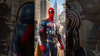 Evolution Of Superman Spiderman