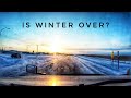 My Trucking Life | IS WINTER OVER YET?? | #1961