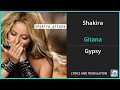 Shakira - Gitana Lyrics English Translation - Spanish and English Dual Lyrics  - Subtitles Lyrics