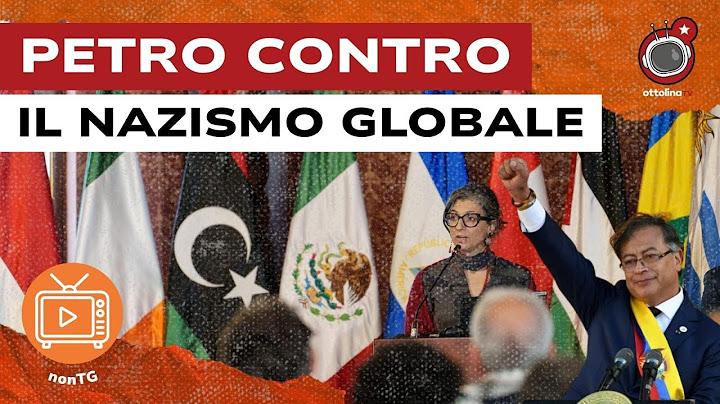 Colombia VIA DALLA NATO, Petro convoca l'ESERCITO CONTRO IL NAZISMO GLOBALE - NonTg del 17/07