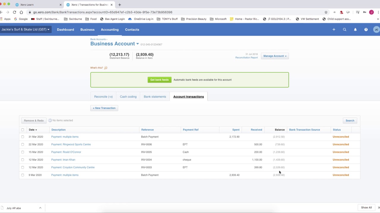 Batch Summary Payment YouTube