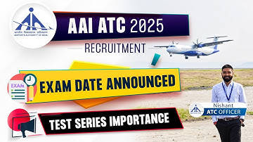 AAI ATC Exam Dates announced | Last Month Preparation tips #aai #atc #2025