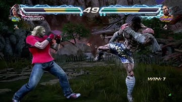 Tekken 7 Mmurdock vs Steve Fox new Moves For season 5