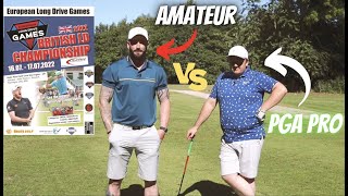 AMATEUR vs PGA PRO + UPCOMING LD COMP | Bry Roberts Long Drive