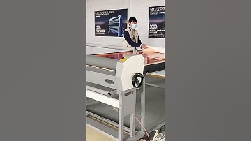 LF1325-B4 Cold Flatbed Laminator #lamination #laminator #automatic #laminatingmachine #machine
