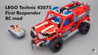 LEGO Technic 42075 First Responder RC mod with building instructions