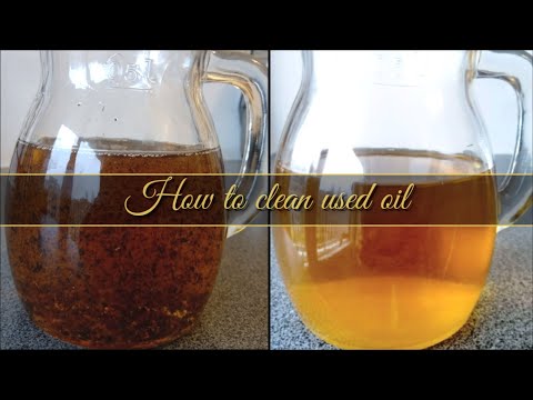 How can I Clean and Reuse Frying Oil? The Easiest Way to purify / recycle your cooking oil