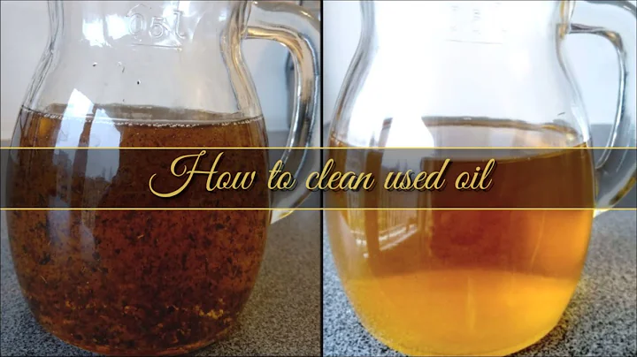 How can I Clean and Reuse Frying Oil? The Easiest Way to purify / recycle your cooking oil - DayDayNews