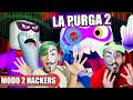 La Purga 2 MODO 2 HACKERS en Roblox | Break In 2 Story en Español | Karim Juega