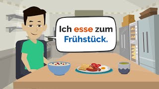 Deutsch lernen | Wortschatz Zuhause und Alltag | wichtige Verben