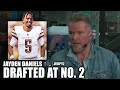 Jayden Daniels drafted at No. 2 by the Commanders | Pat McAfee Draft Spectacular