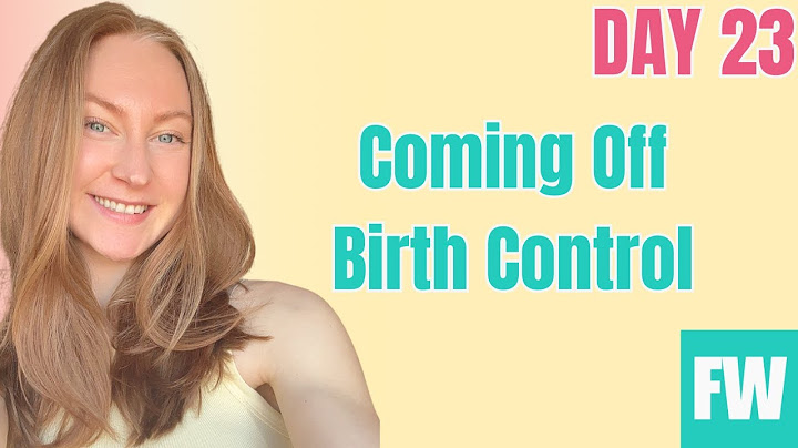 Coming OFF the Pill | When will I get PREGNANT | Birth Control Side Effects | FAMWISE Day 23