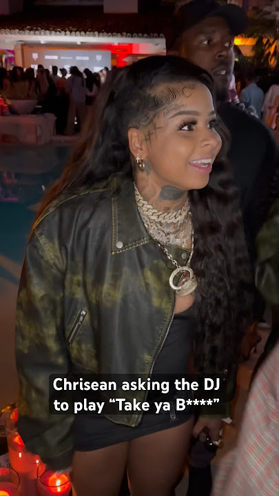 Chrisean Rock wants the Dj to put on her new song 🔥 #chriseanrock