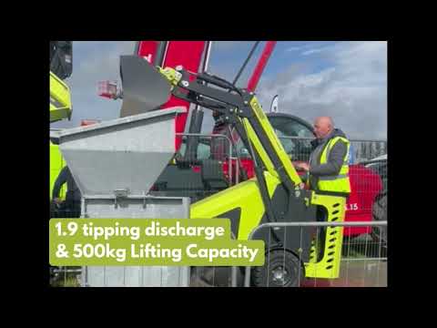 Introducing Ecovolve's Electric Mini Loader - 100% Electric & Produces Zero Emissions #construction
