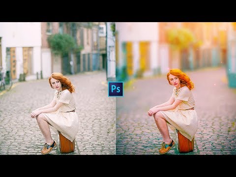 blur background in Photoshop - Photoshop tutorial