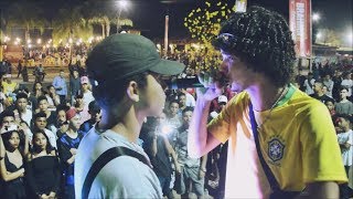 🎤 Hip Hop Faço Por Amor | Mc Thug Dog  X Mc Rael | Batalha da Expoacre 2018 - | Rap Brasileiro