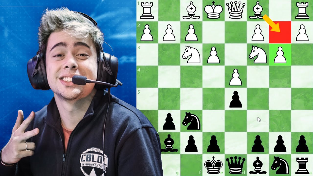 Cellbit VS Raffael Chess - câmeras SIMULTANEAS - XADREZ - PARTIDA 1 