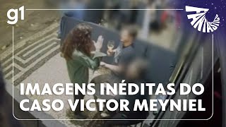 EXCLUSIVO: imagens mostram os momentos que antecedem as agressões ao ator Victor Meyniel no Rio | g1
