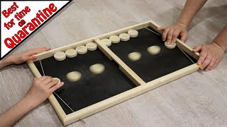 Amazing #StayHome Game DIY Wood Projects Simplest Creative Craft FAST SLING PUCKET #WithMe screenshot 5