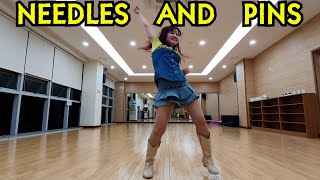 Needles and Pins│Line Dance(Demo & Count)