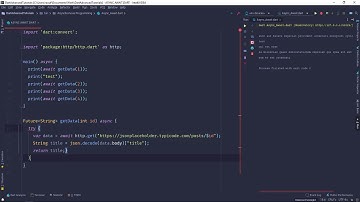Asynchronous programming in dart - Async/Await بالعربية