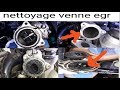 nettoyage vanne EGR et collecteur d'admission golf 4 TDI  egr و مآخد السحب للكولف 4 تنظيف صمام