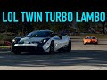 Pagani and bugatti pur sport make twin turbo huracan look tame
