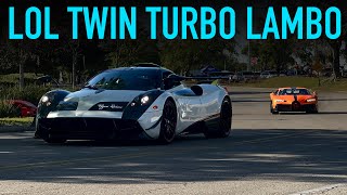 Pagani and Bugatti Pur Sport Make TWIN TURBO HURACAN Look Tame