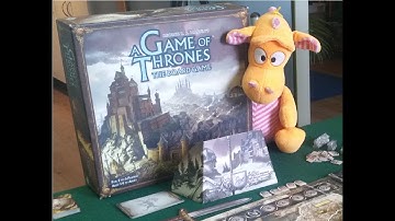 A Game Of Thrones: The Board game (2nd ed.) - Gameplay Runthrough - Part1