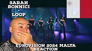 🇲🇹 EUROVISION 2024 MALTA REACTION | Sarah Bonnici “Loop” 🇲🇹