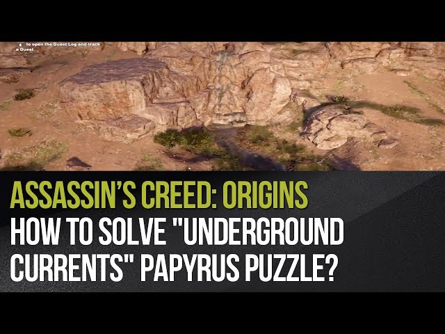 Underground Currents - Assassin's Creed Origins Guide - IGN