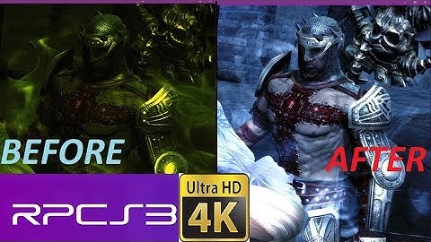 RPCS3 Dantes Inferno colour graphics fix .Update KD-11 WIP.ps3 emulator for pc.