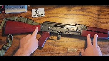 My first AK.  The Zastava ZPAP M70.  😀