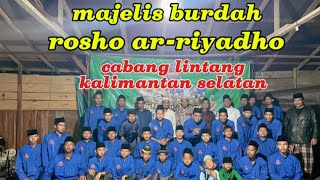rutinan akbar majelis sholawat rosho ar-riyadhoh cabang lintang jaya kalimanatan