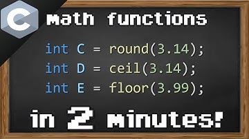 C math functions 📚