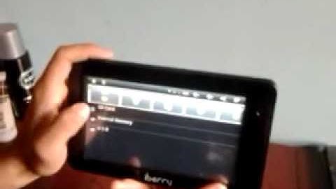 iBerry BT07 Tablet Review Hands On Video by Siddhant