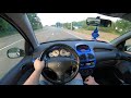 Peugeot 206 POV test drive (4K)