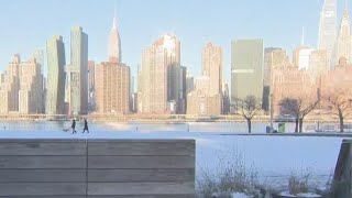 Deep freeze hits NYC with icy streets, bitter cold