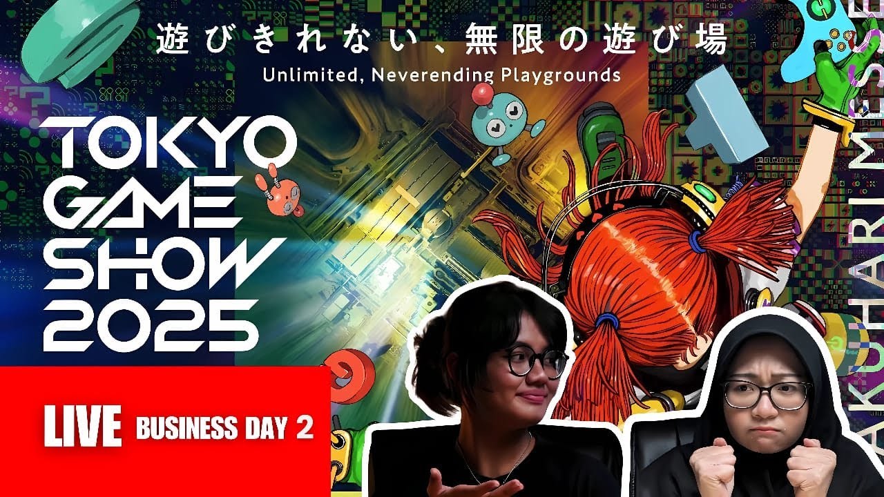 LIVE FLOOR TOKYO GAME SHOW DAY 2 BUSINESS DAY TGS 2025