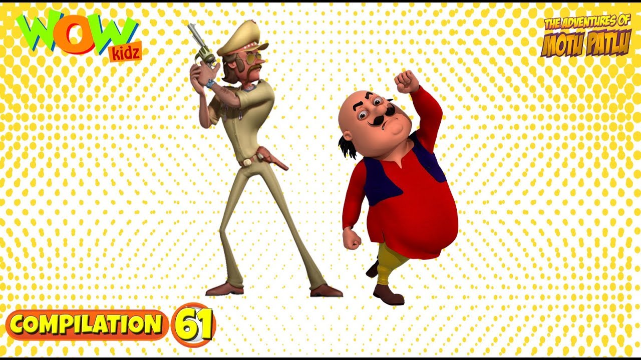 Motu Patlu - Non stop 3 episodes | 3D Animation for kids - #61