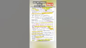 Day 4 UGC-NET PAPER 2 DBMS SHORT NOTES #shorts #ytshorts #viral