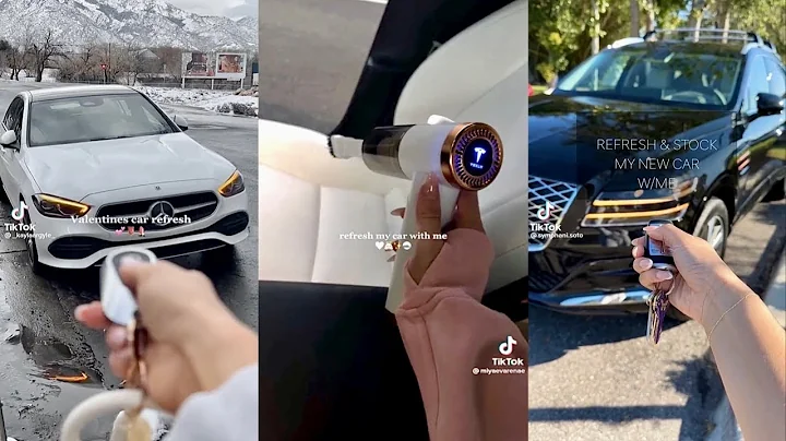 Car refresh & organization ✨ | Aesthetic Restocking ❄️