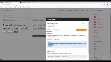 How to change font in email template