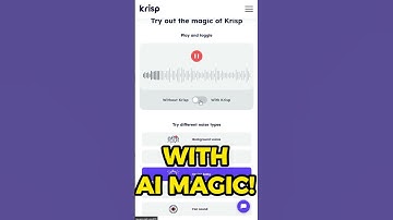 Remove Your Background Noise with just a click