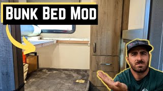 Grand Design Travel Trailer Bunk Bed Modification (Storage & Renovation)