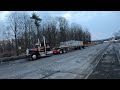 CUSTOM KENWORTH W900 A FLATBED AND SOME LUMBER