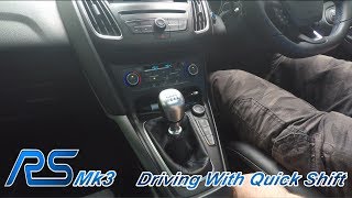 Ford Focus RS Mk3 - Driving with Hambini Quick Shift