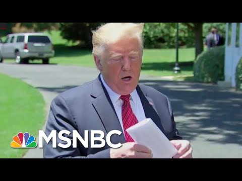 President Donald Trump Claims To Have Secret Deal With Mexico | All In | MSNBC