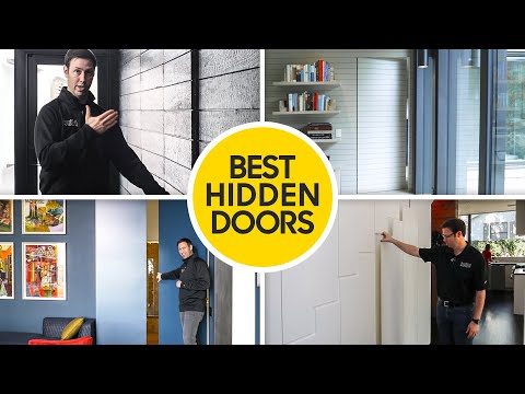Hidden Doors - Next Level Finish Carpentry!